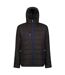 Regatta Mens Navigate Thermal Padded Jacket (Black/New Royal) - UTRG9401