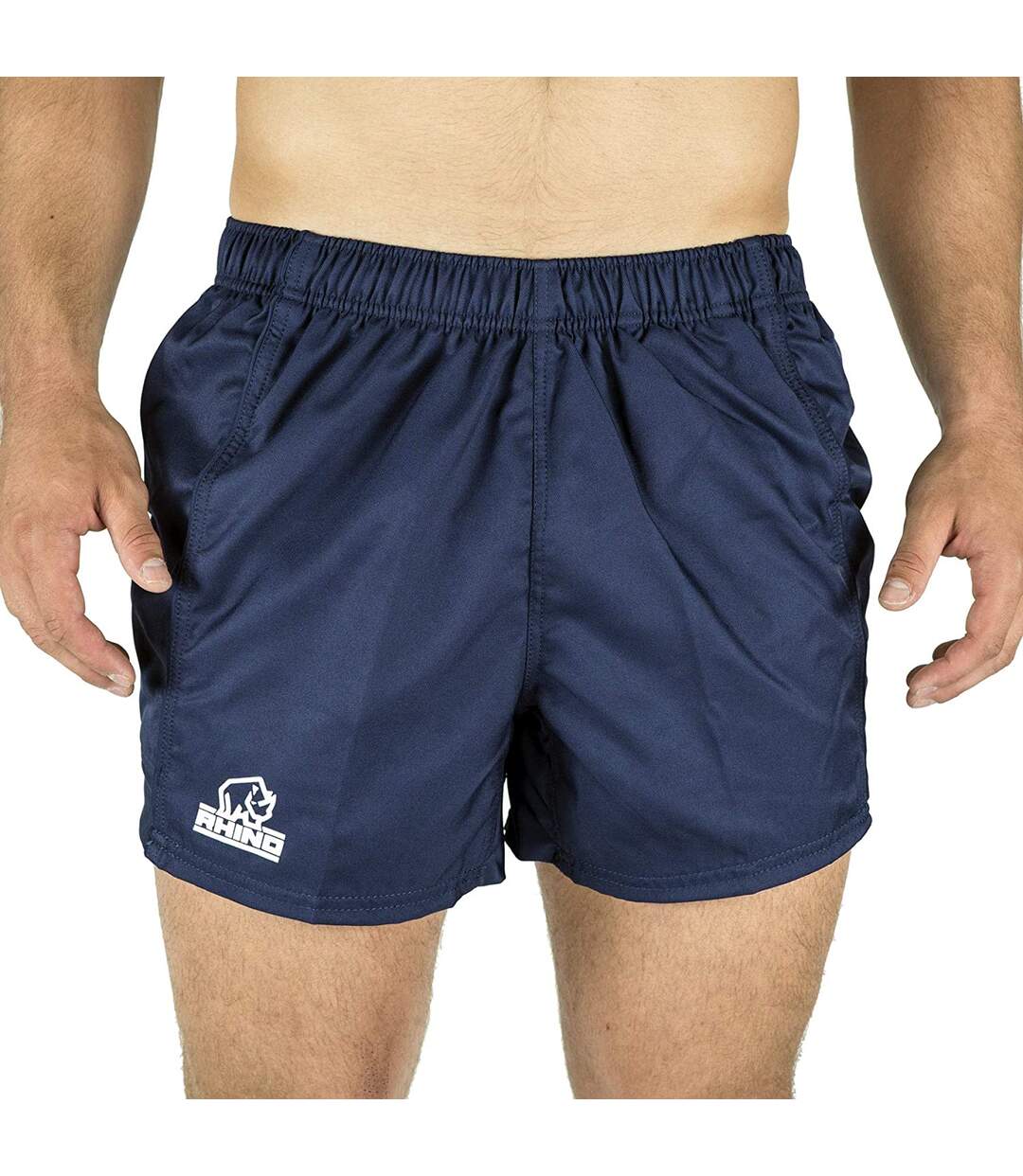 Short de rugby auckland homme bleu marine Rhino