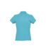 SOLS Womens/Ladies Passion Pique Short Sleeve Polo Shirt (Blue Atoll) - UTPC317