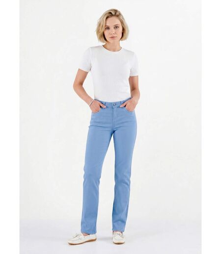 Le pantalon 5 poches brodé