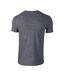 Mens Softstyle Heather T-shirt Dark Heather Gildan-2