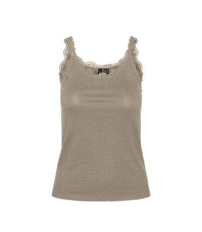 Débardeur Marron Femme Vero Moda Mily - L