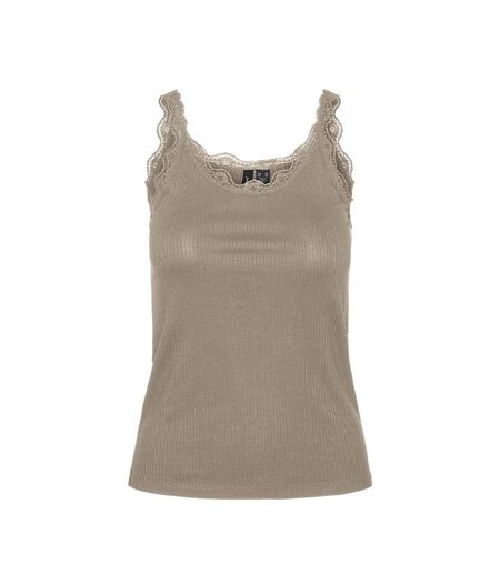 Débardeur Marron Femme Vero Moda Mily - L