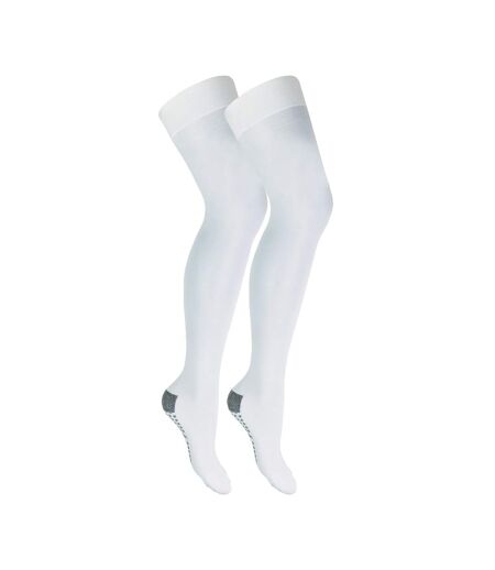 2 Pair Non Slip Thigh High Anti-Embolism Compression Stockings