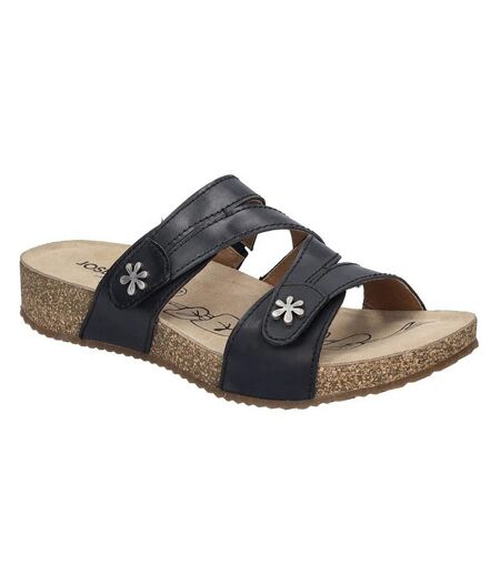 Sandales Mules Tonga Femme Noir Josef Seibel