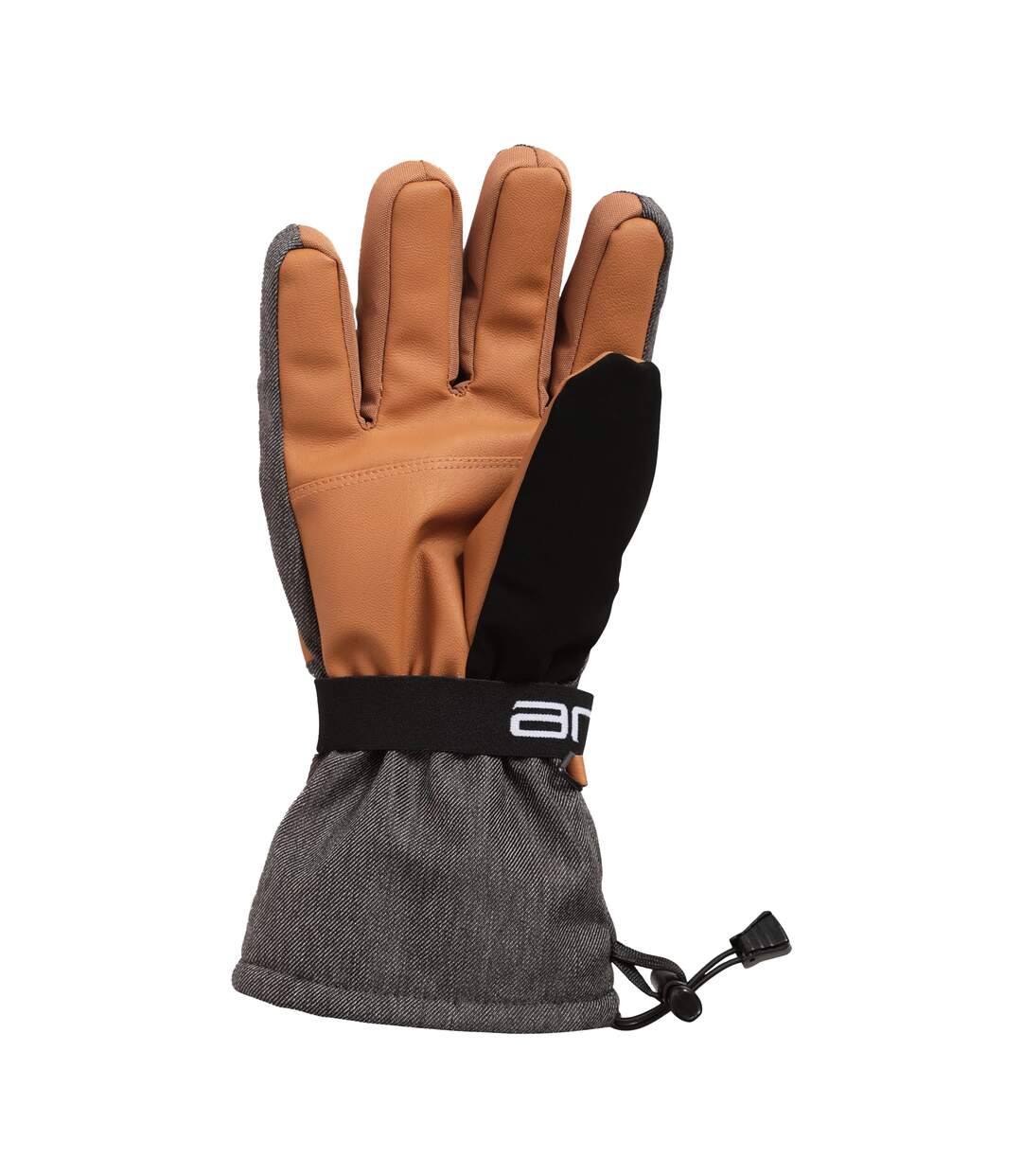 Gants de ski apres homme brun clair Animal