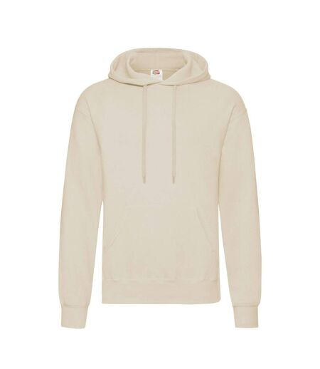 Sweat À Capuche Classic Homme Beige Pâle Fruit Of The Loom