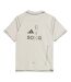 Mens Doodle Logo Loose Fit T-shirt Ivory Adidas-3