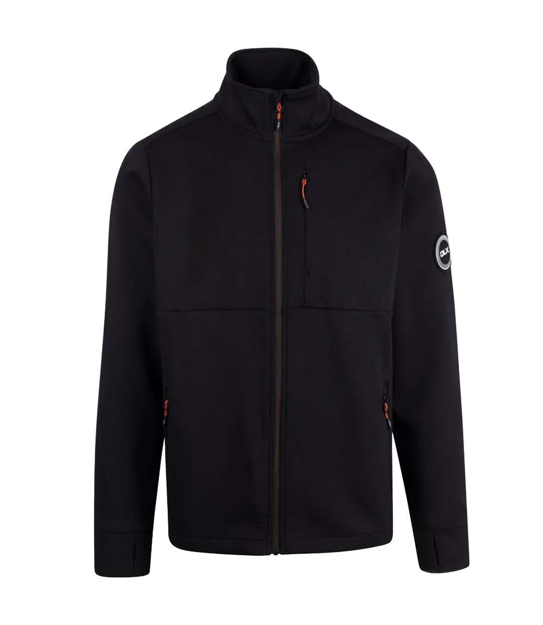 Mens David Hoodie Black Trespass-1