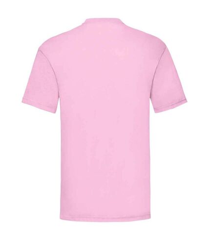 Mens valueweight t-shirt light pink Fruit of the Loom