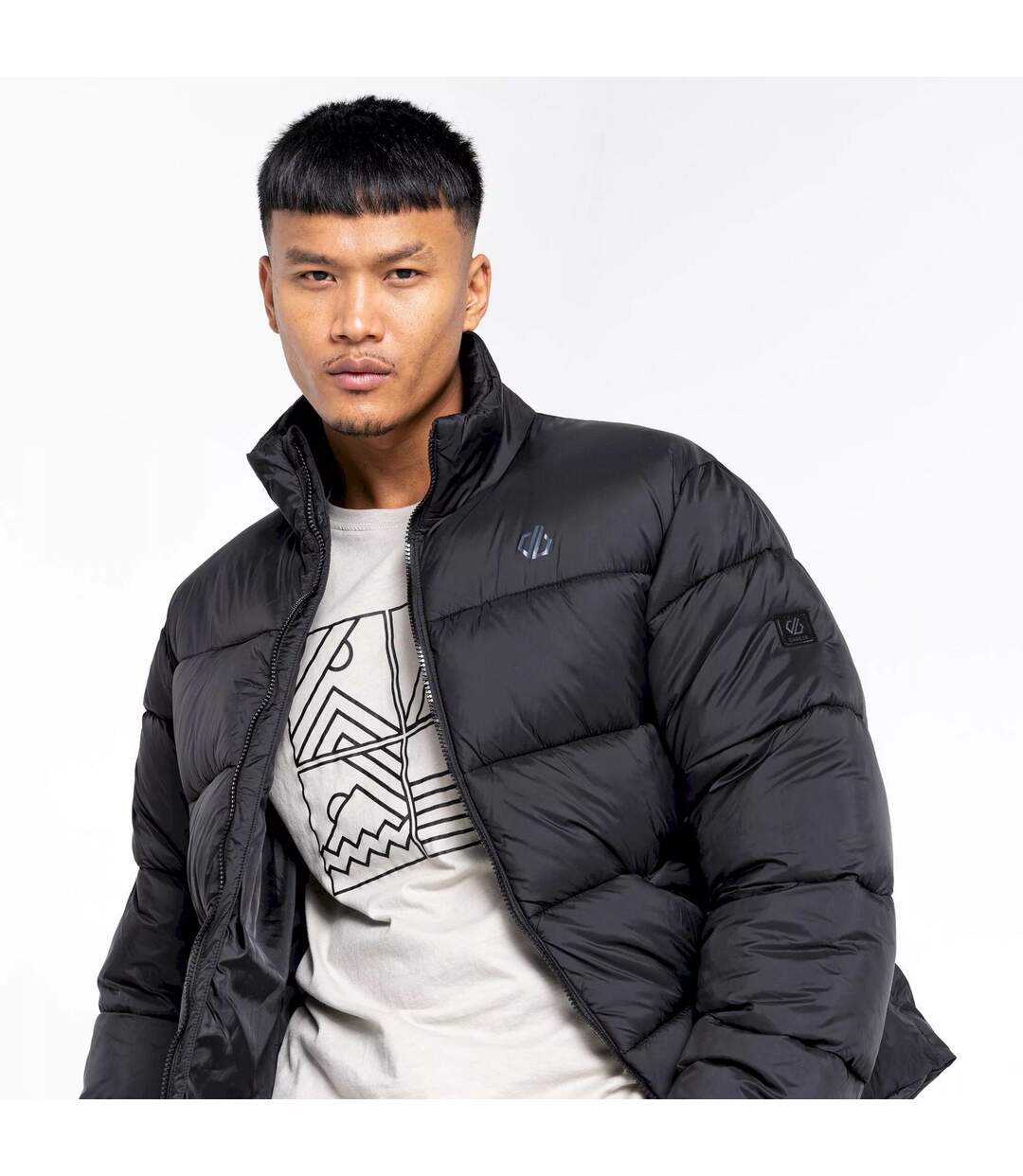 Mens Jermaine Jenas Mentor Padded Jacket Black Dare 2B-4