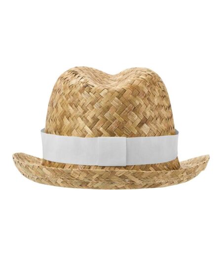 Chapeau d´été pricus adulte naturel / blanc Floso