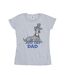 Disney Femme/Ladies Lady And The Tramp Just Like Dad - T-shirt en coton (Gris sportif) - UTBI26177-1