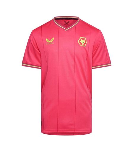 Mens Wolves Goalkeeper Jersey Beetroot Purple Castore