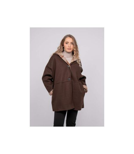 Manteau capuche doublure carreaux ULEZ - Dona X Lisa