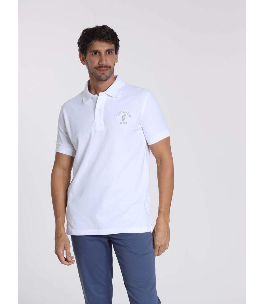 Polos manches courtes en coton OPIO