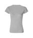 T-shirt Softstyle Femme Gris Gildan-2