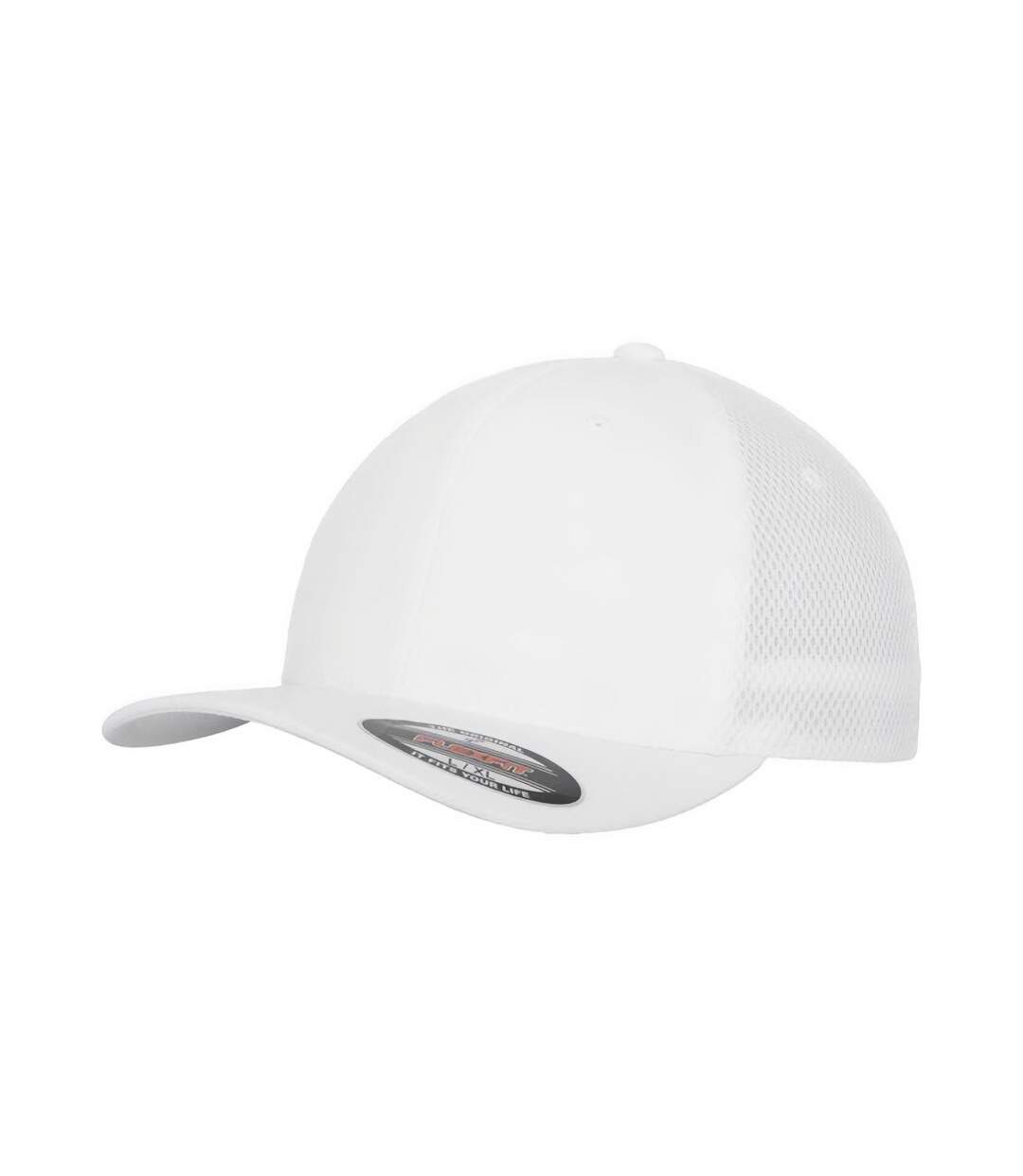 Casquette de baseball tactel blanc Flexfit-1