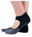 2 Pk Ladies Non Slip Invisible Pilates Yoga Socks