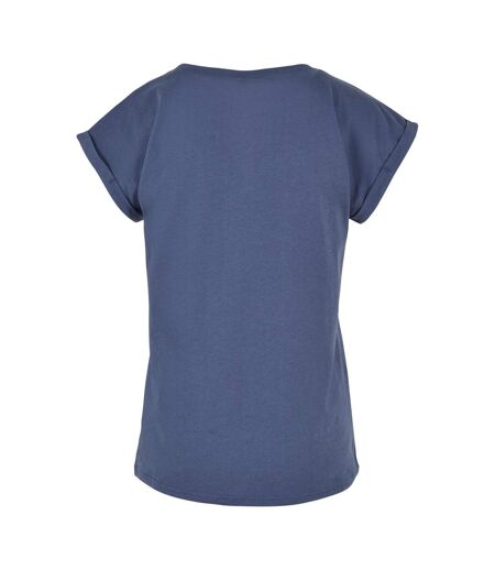 T-shirt Femme Vieux Bleu Build Your Brand