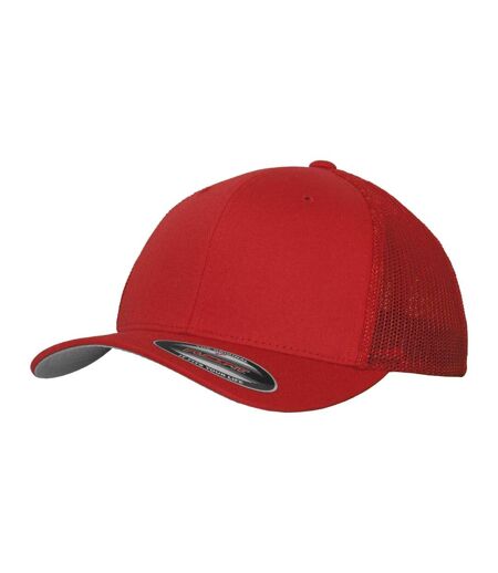 Casquette Trucker Adulte Rouge Flexfit