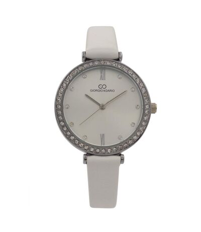 Magnifique Montre Femme Blanc GIORGIO