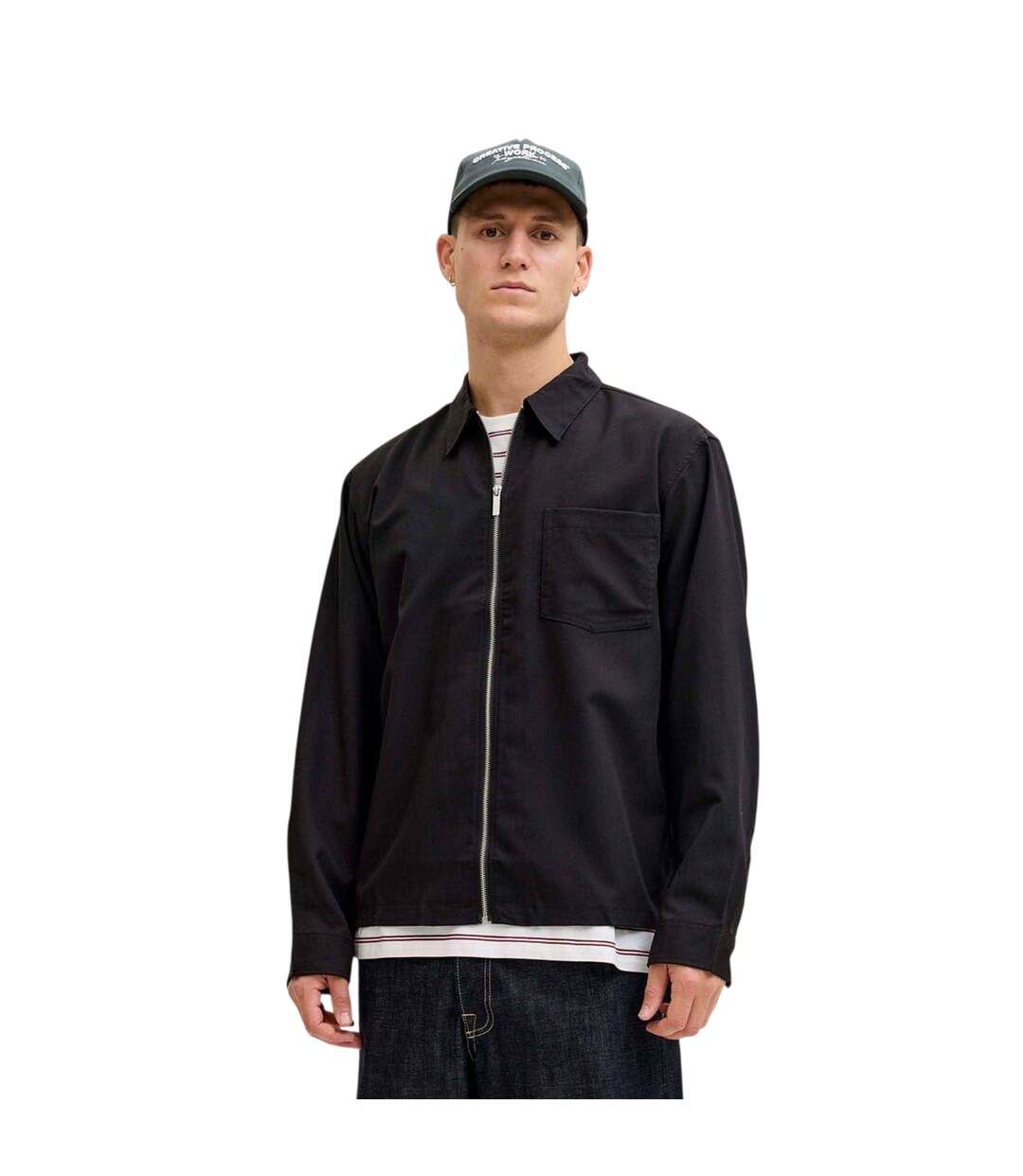 Surchemise Party Homme Noir Jack And Jones-4