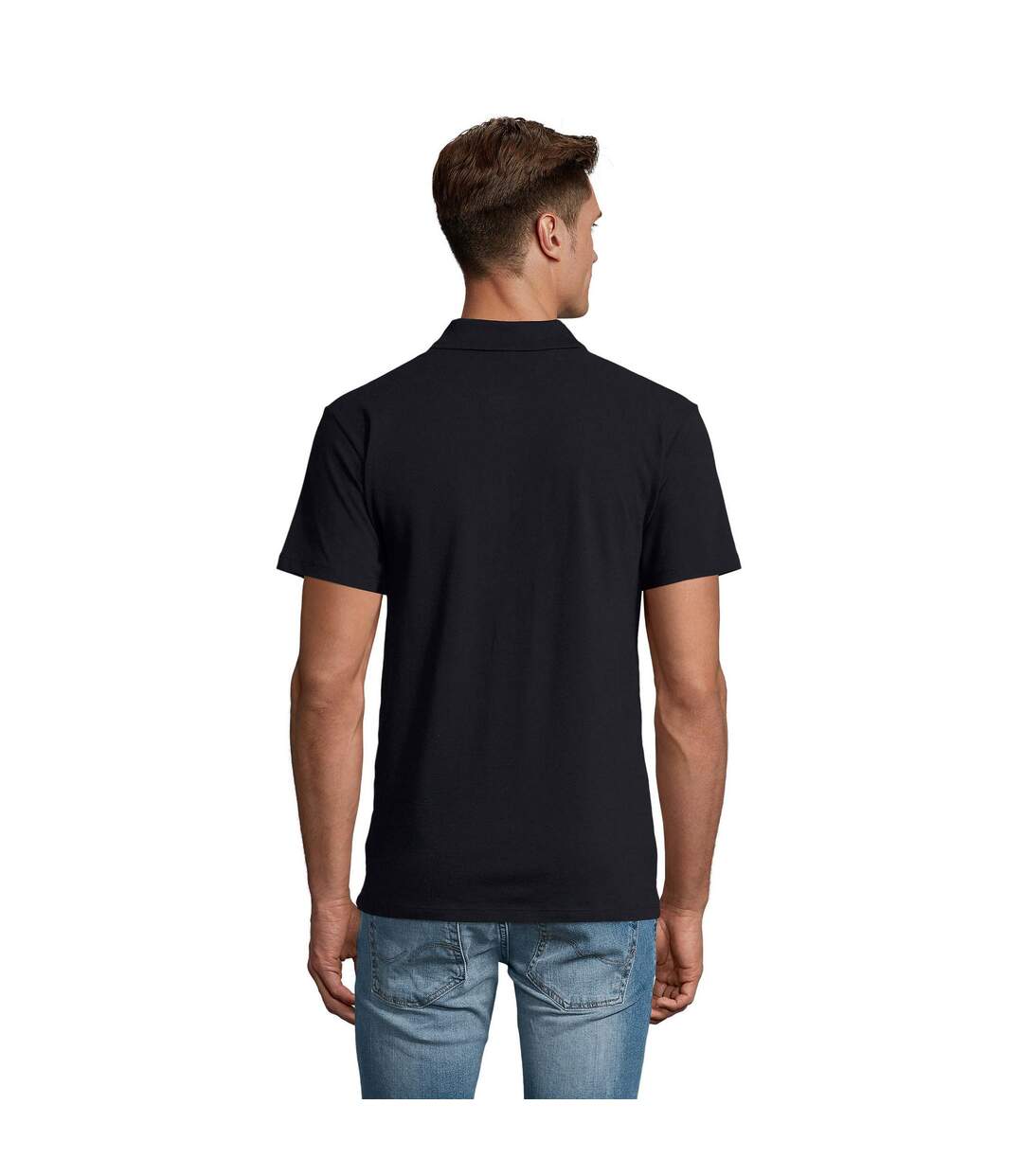 Polo Spring Homme Bleu Marine SOLS-2