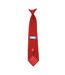 Cravate à clipser Yoko (Rouge) (Taille unique) - UTBC1550