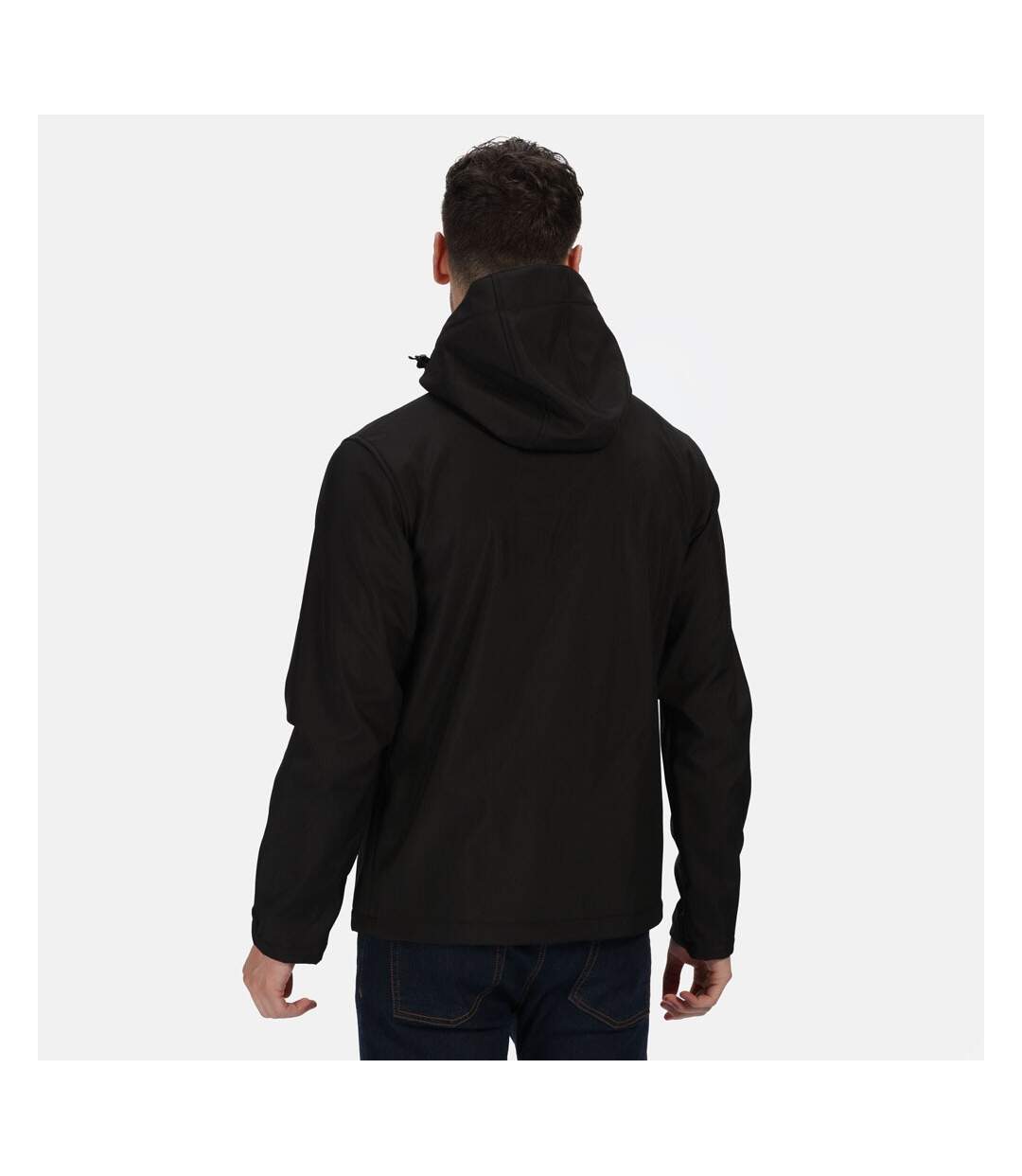 Regatta Mens Venturer Three Layer Soft Shell Jacket (Black) - UTRW8116-4