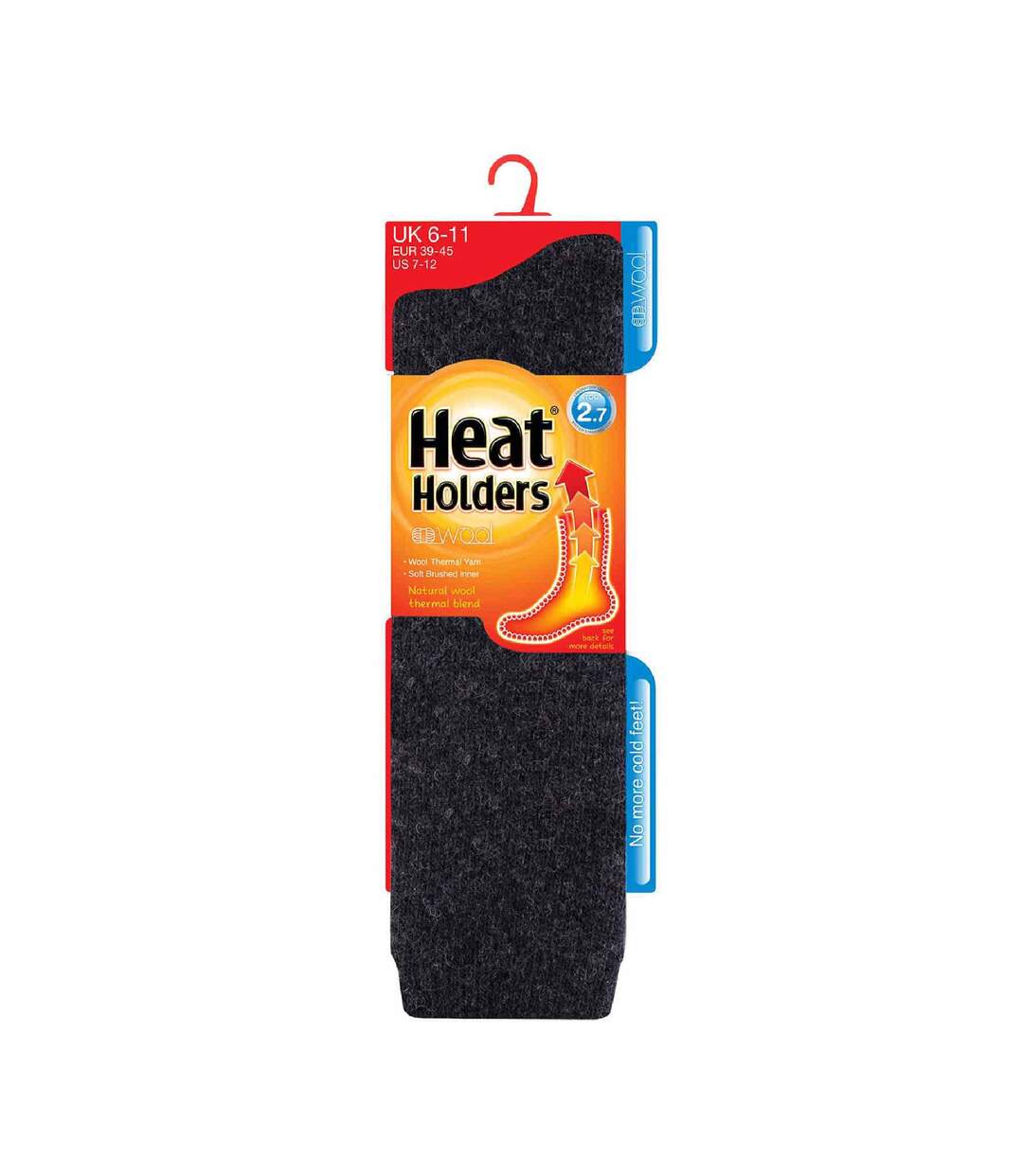 Chaussettes Homme Thermiques Laine Hautes Longues-2