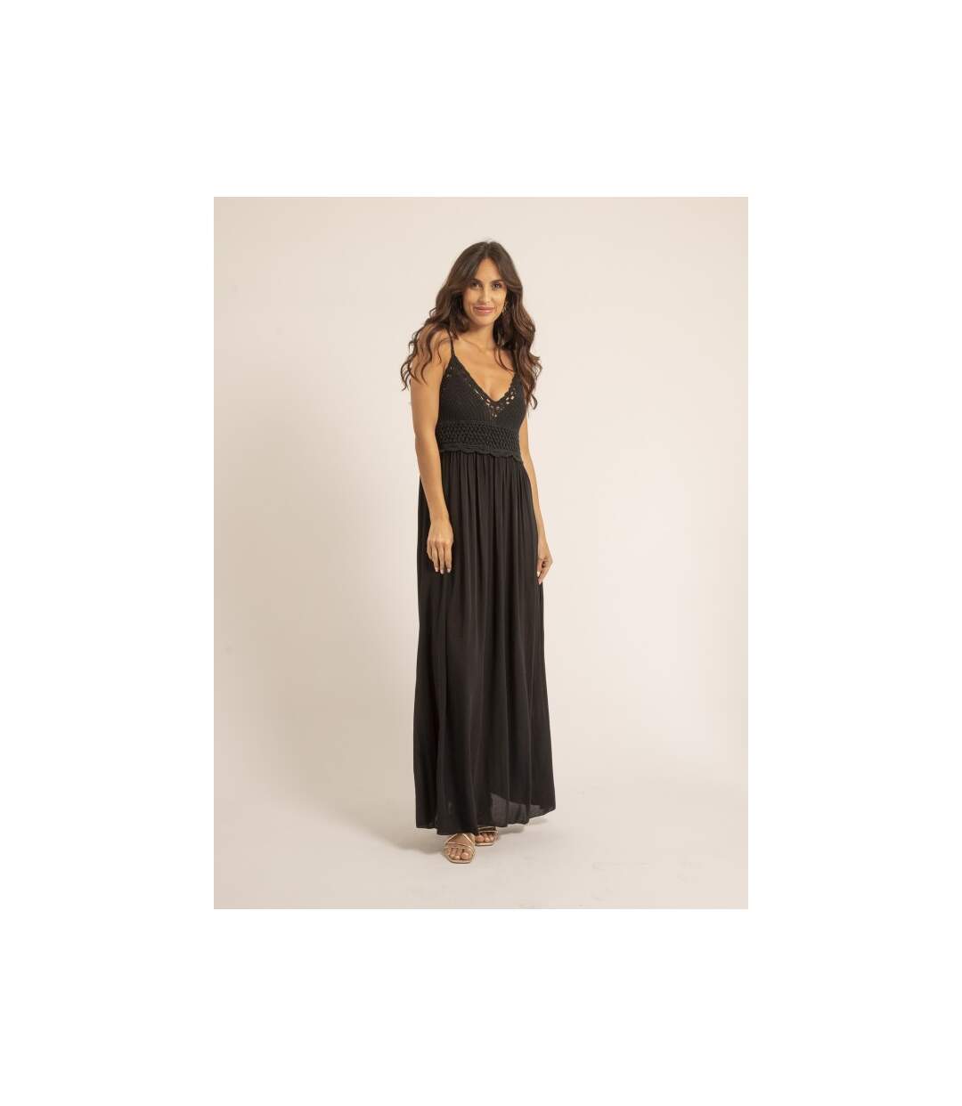 Robe longue crochet IGRALA - Dona X Lisa-1