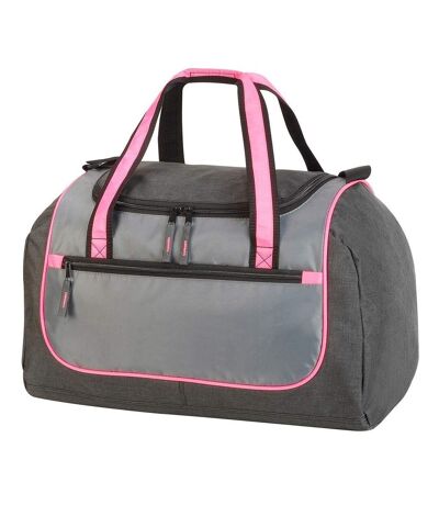 Sac de sport - sac de voyage - 36 L - 1577 - gris et rose
