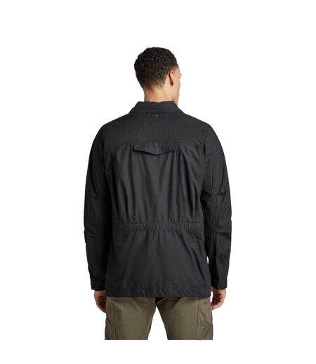 Mens Woven Field Jacket Dark Black G-Star