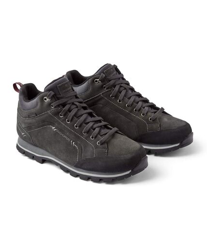 Craghoppers Mens Onega Suede Sneakers (Dark Grey) - UTCG1546