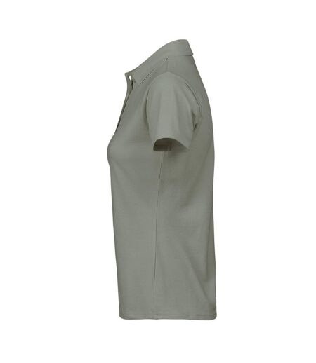 Polo Femme Vert De Gris Tee Jays