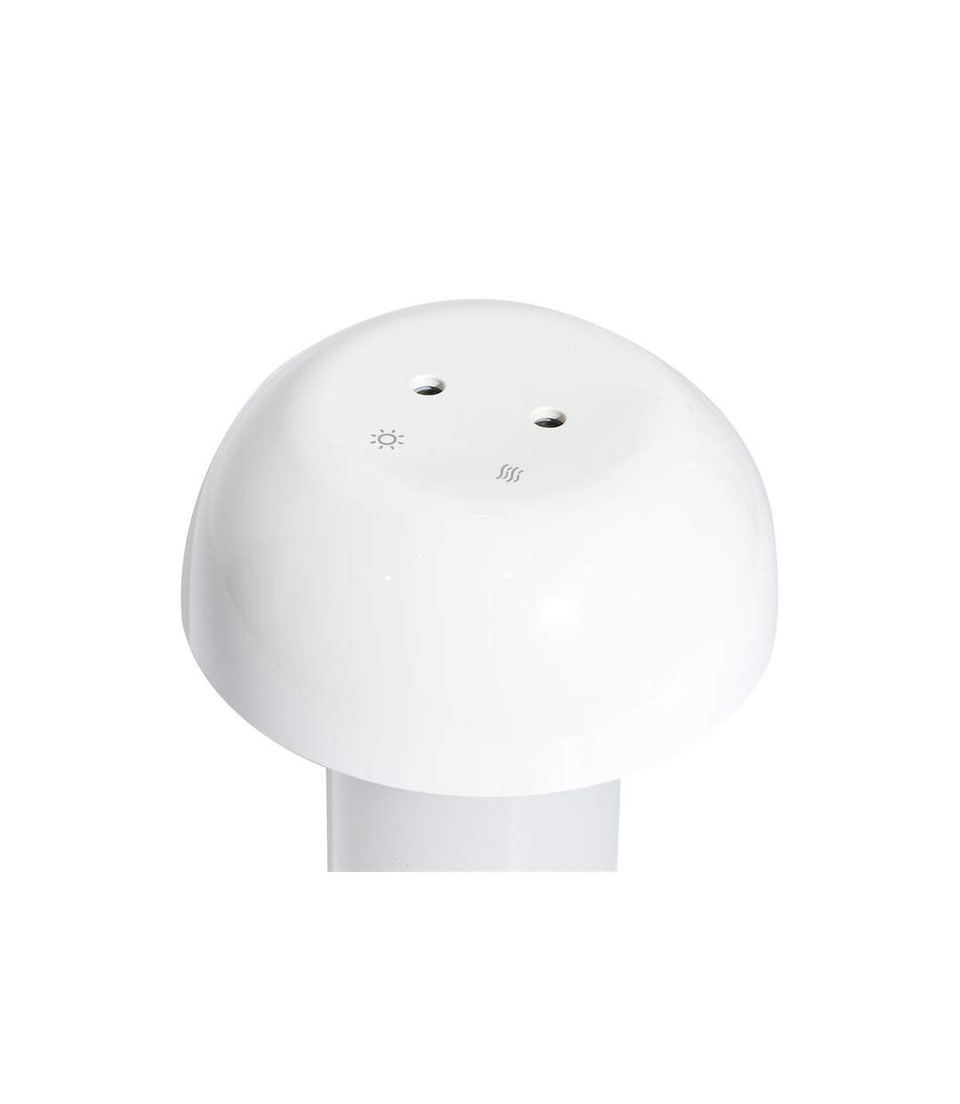 Lampe à Poser LED & Diffuseur Champignon 19cm Blanc-2