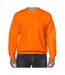 Mens Heavy Blend Sweatshirt Safety Orange Gildan-1