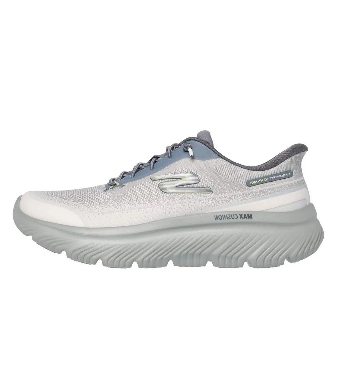 Baskets Walk Max Homme Anthracite Vert Clair Skechers-2