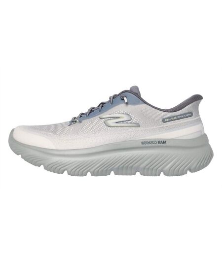 Baskets Walk Max Homme Anthracite Vert Clair Skechers