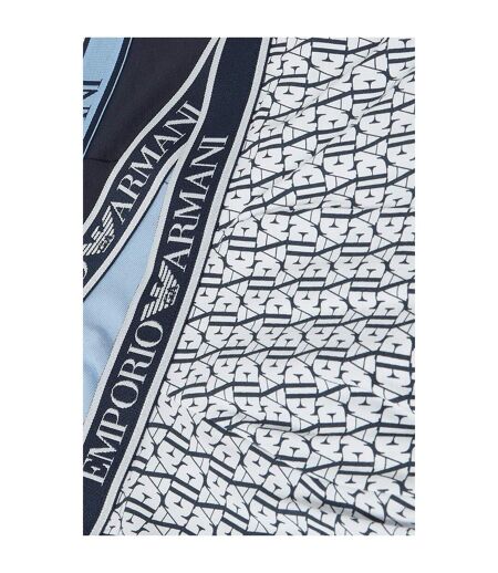 Boxers homme noir / blanc / bleu clair Armani