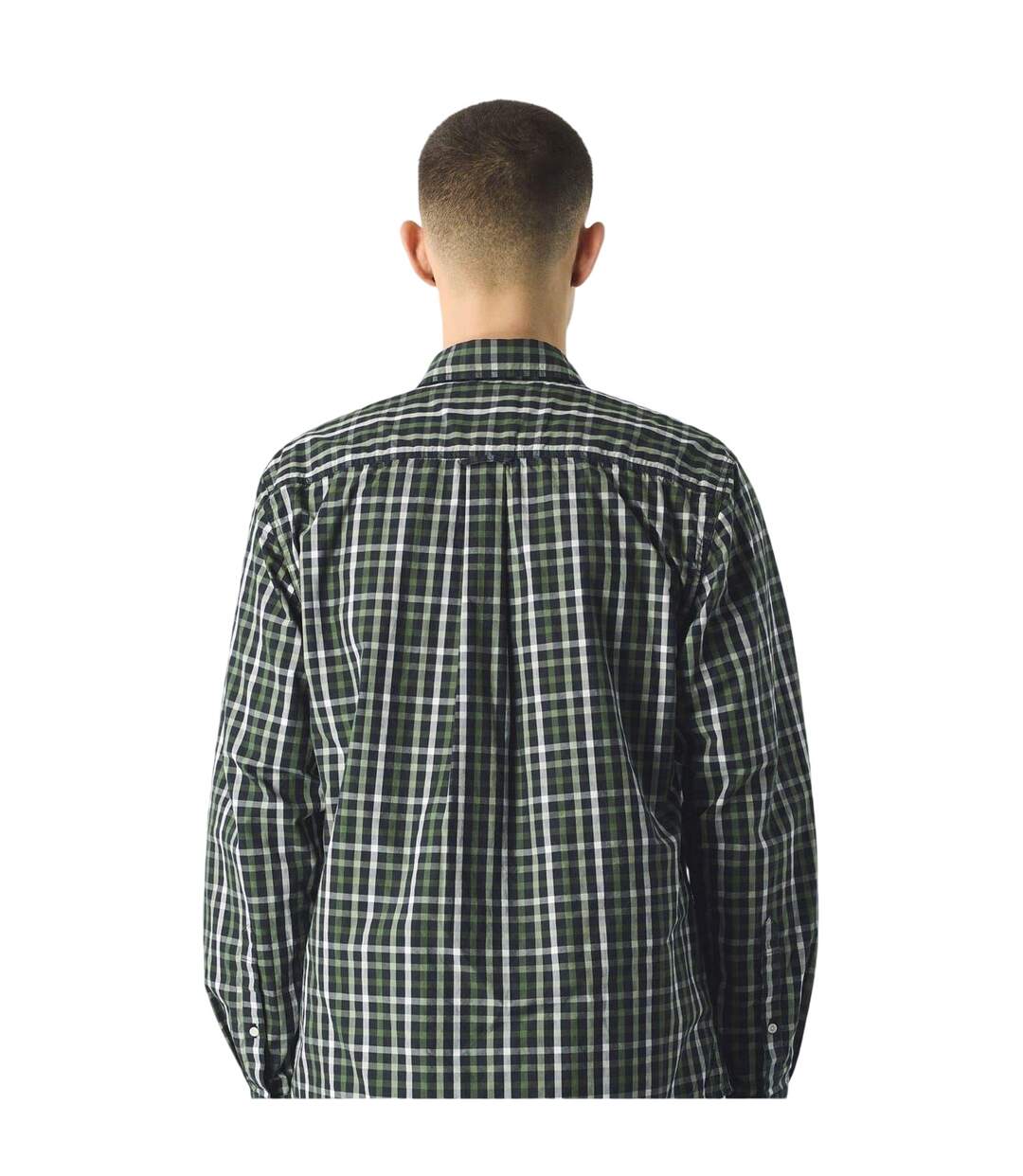 Chemise Motif/style Damier Pelton Homme Noir Pretty Green-2