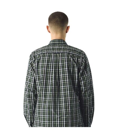 Chemise Motif/style Damier Pelton Homme Noir Pretty Green