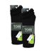 6 Pack Mens Plain Crew Sport Socks - Soft Cotton Everyday Athletic Socks-2