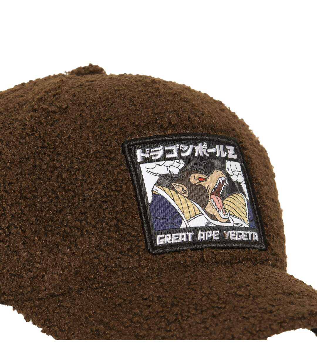Casquette baseball en sherpa avec patch Dragon Ball Z Sherpa Capslab-3