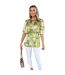 Womens/ladies Polyester Batwing Top Green AX Paris-3