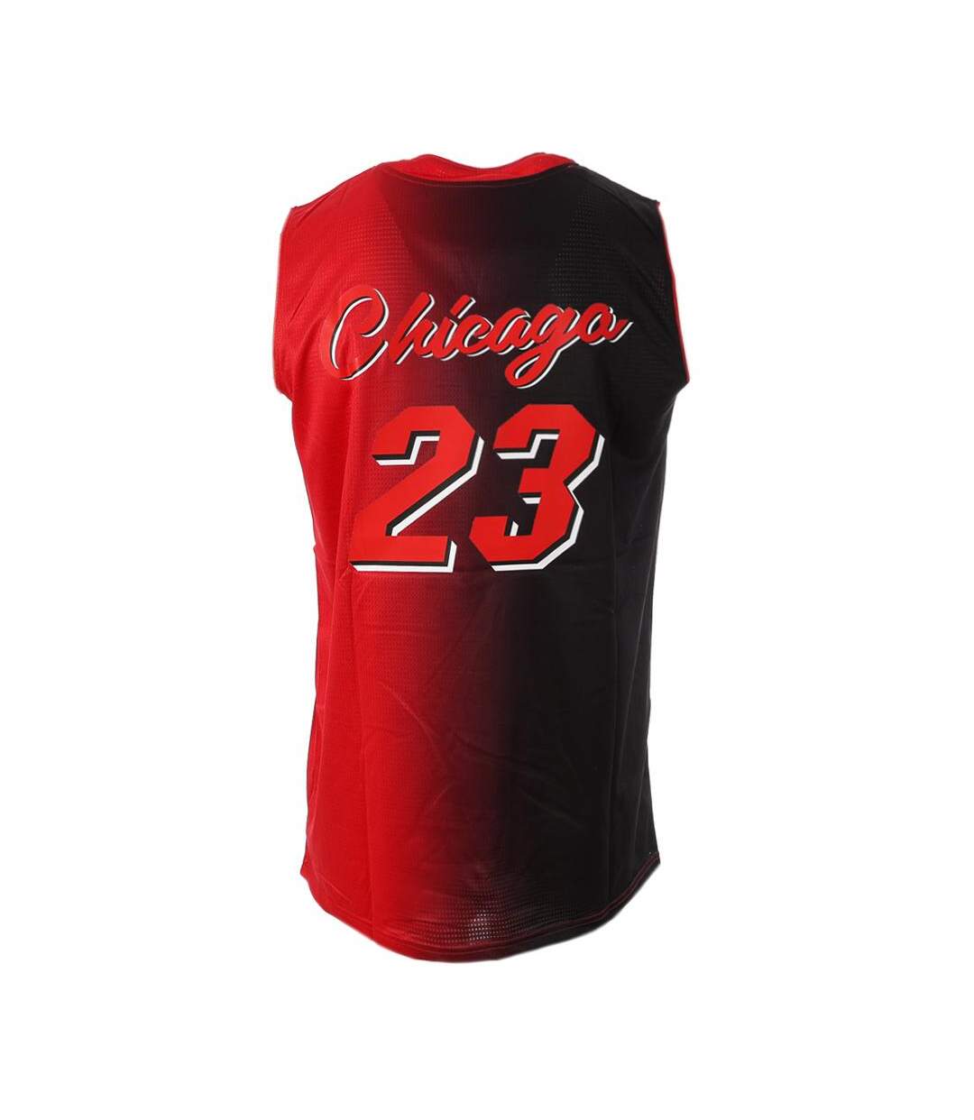 Chicago maillot rouge/noir homme sport zone tank 23 - 3xl-2