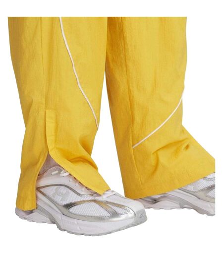 Unisex Adult Contrast Piping Tracksuit Bottoms Yellow Under Armour