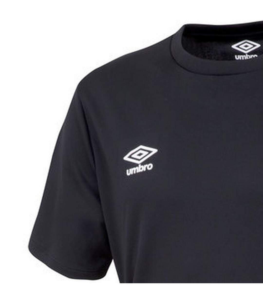 Mens club short-sleeved jersey black Umbro-3