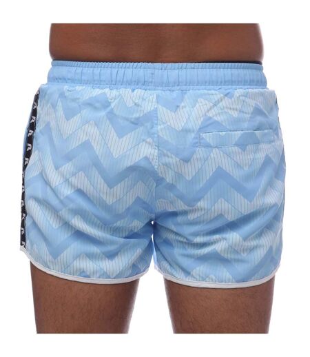 Short de bain steven homme bleu Patrick